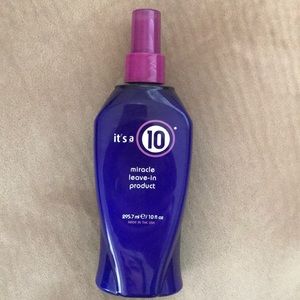 Its a 10 Miracle leave-in product